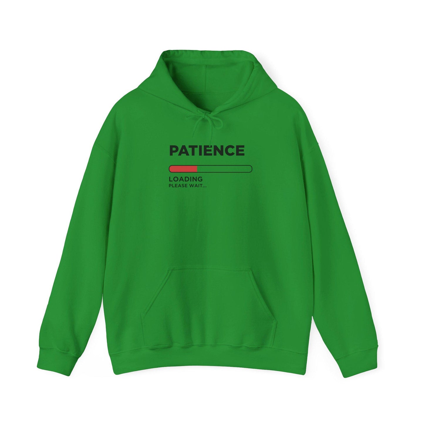 Dad Funny hooded sweatshirt Patience Loading Please Wait - Riff Raff Wear