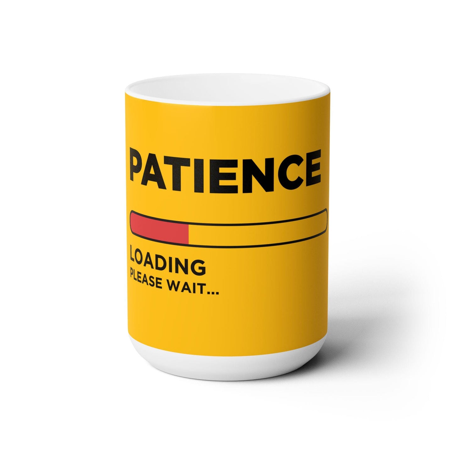 Dad Funny Patience Ceramic Mug 15oz - Riff Raff Wear