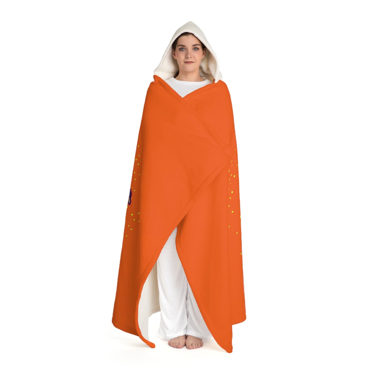 Astronaut Hoops II Hooded Sherpa Fleece Blanket - Riff Raff Wear