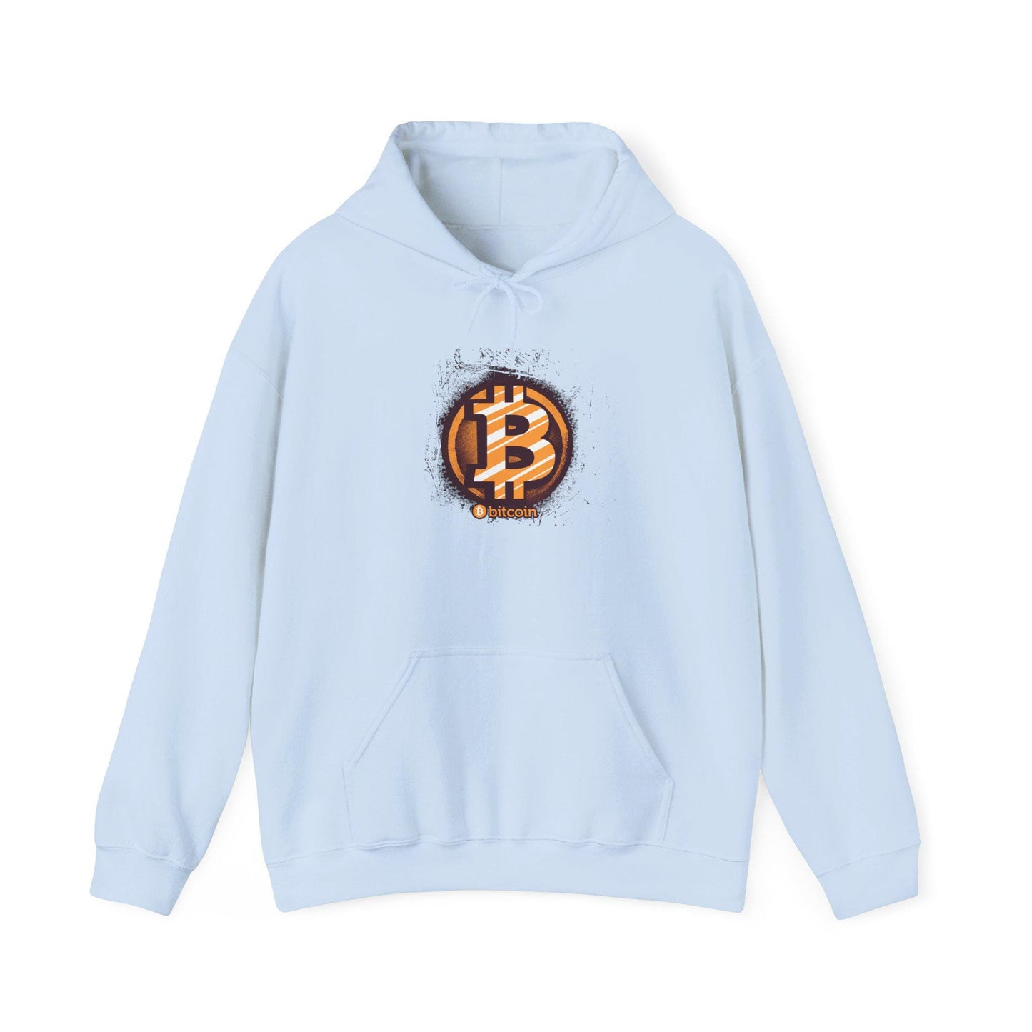 Graphic Hooded Sweatshirt Bitcoin - Riff Raff Wear