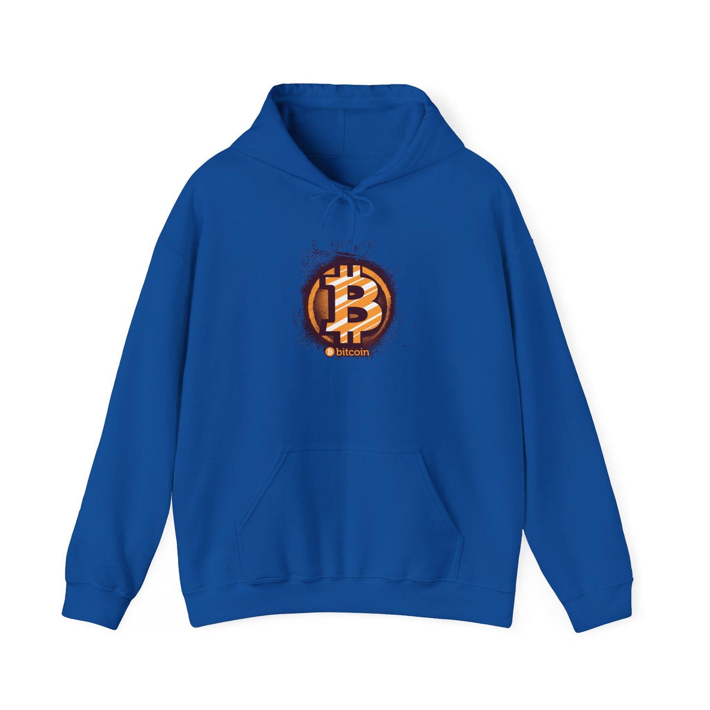 Graphic Hooded Sweatshirt Bitcoin - Riff Raff Wear