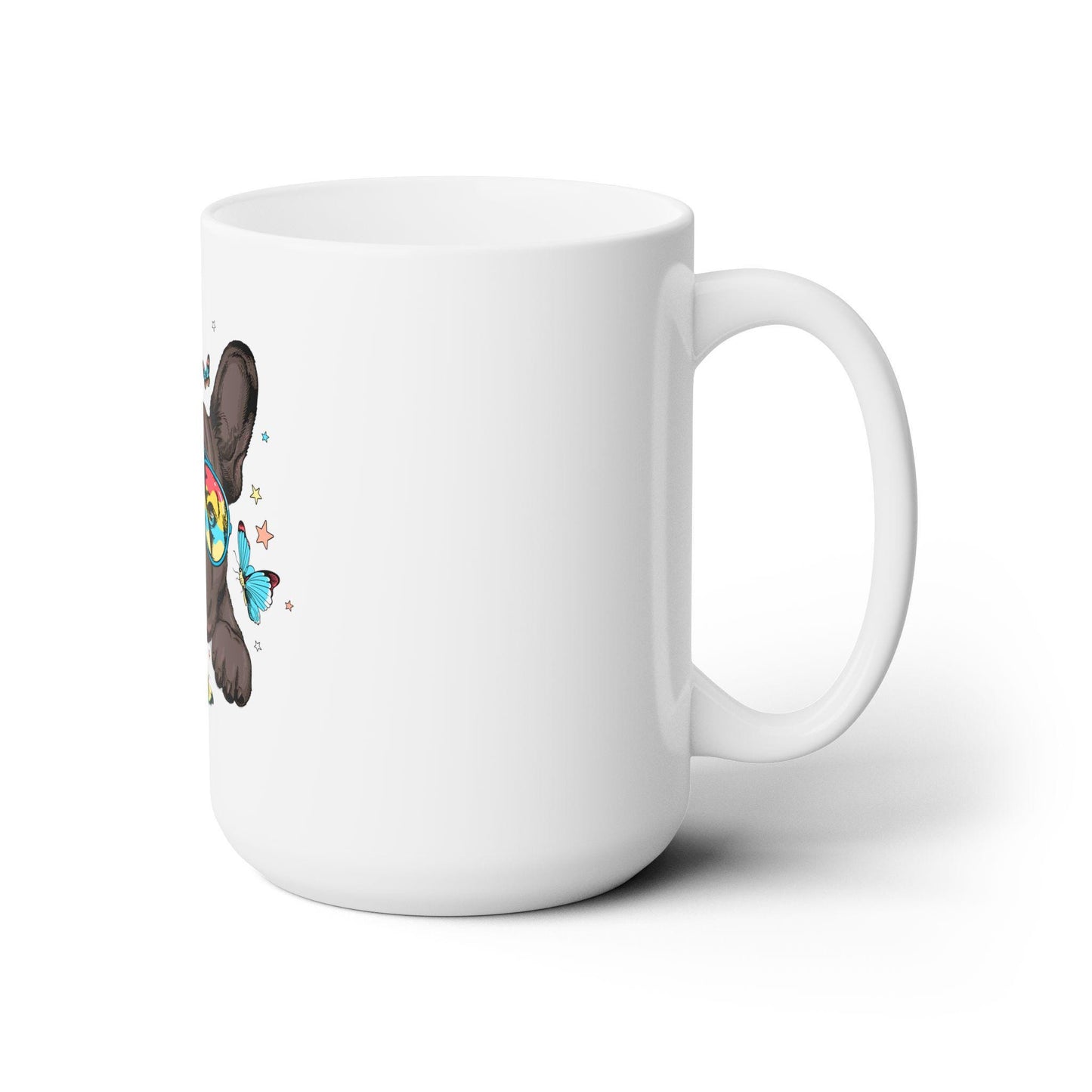 PetNique Cool Frenchie Ceramic Mug 15oz - Riff Raff Wear