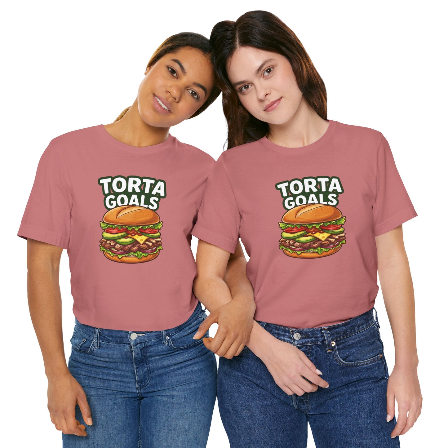 T-Shirt - "Torta Goals" Burger Graphic Tee - Riff Raff Wear