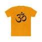 Unisex Cotton Crew Tee - OM od Aum Symbol Spiritual - Riff Raff Wear