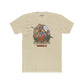 Lucky's Pool Hall Unisex Cotton Crew Tee Pool Up Front. Poker In The Rear. - Riff Raff Wear Underground