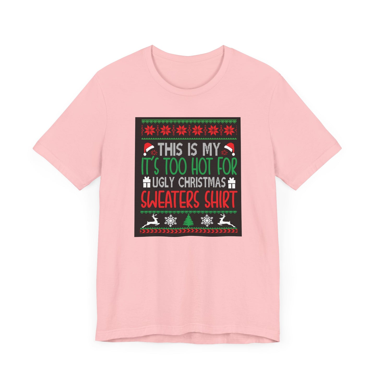 Riff Raff Wear Ugly Christmas Shirt Unisex Jersey Short Sleeve Tee