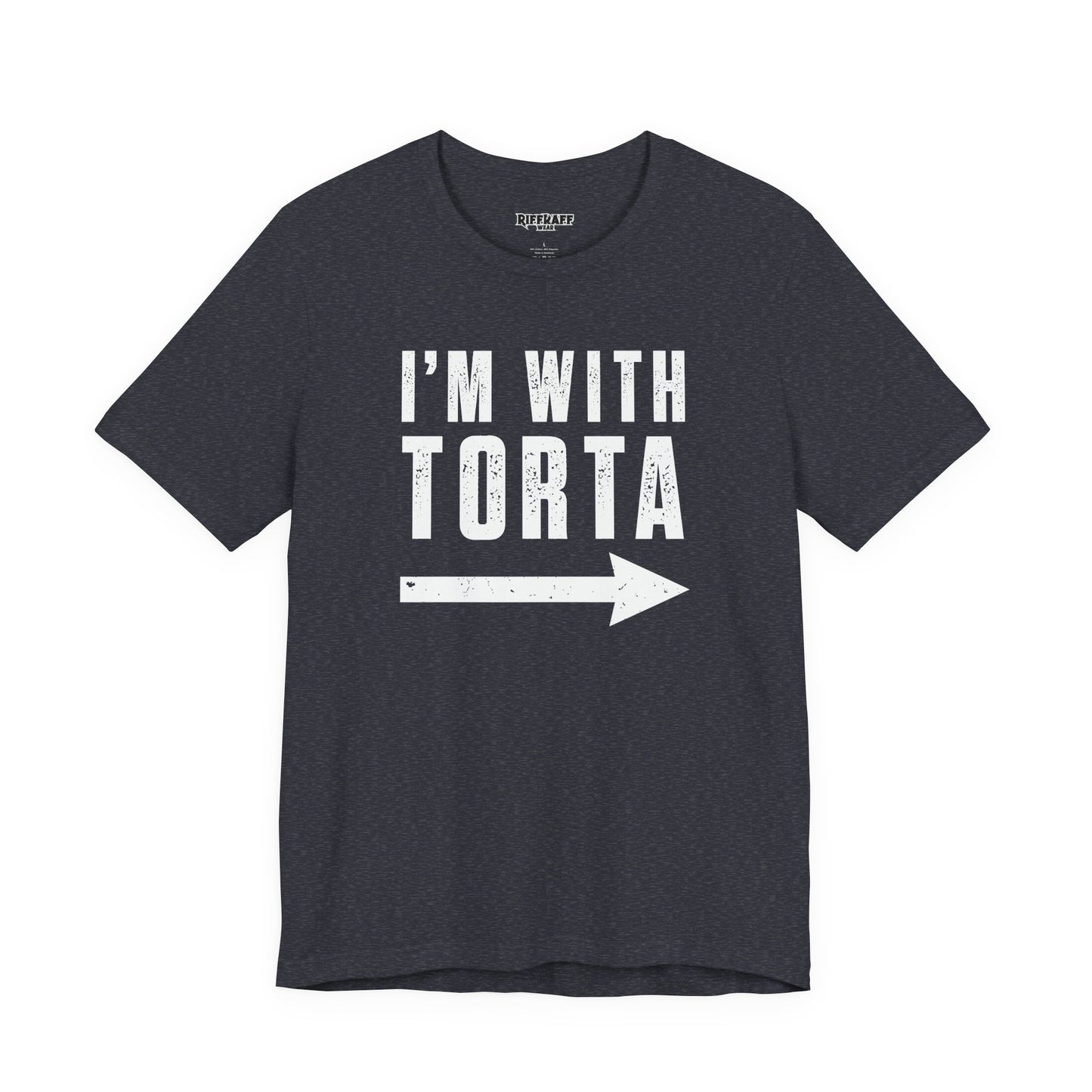I’m With Torta Arrow Tee - Funny Family/Partner Mexican Food Shirt - Riff Rsff Wear