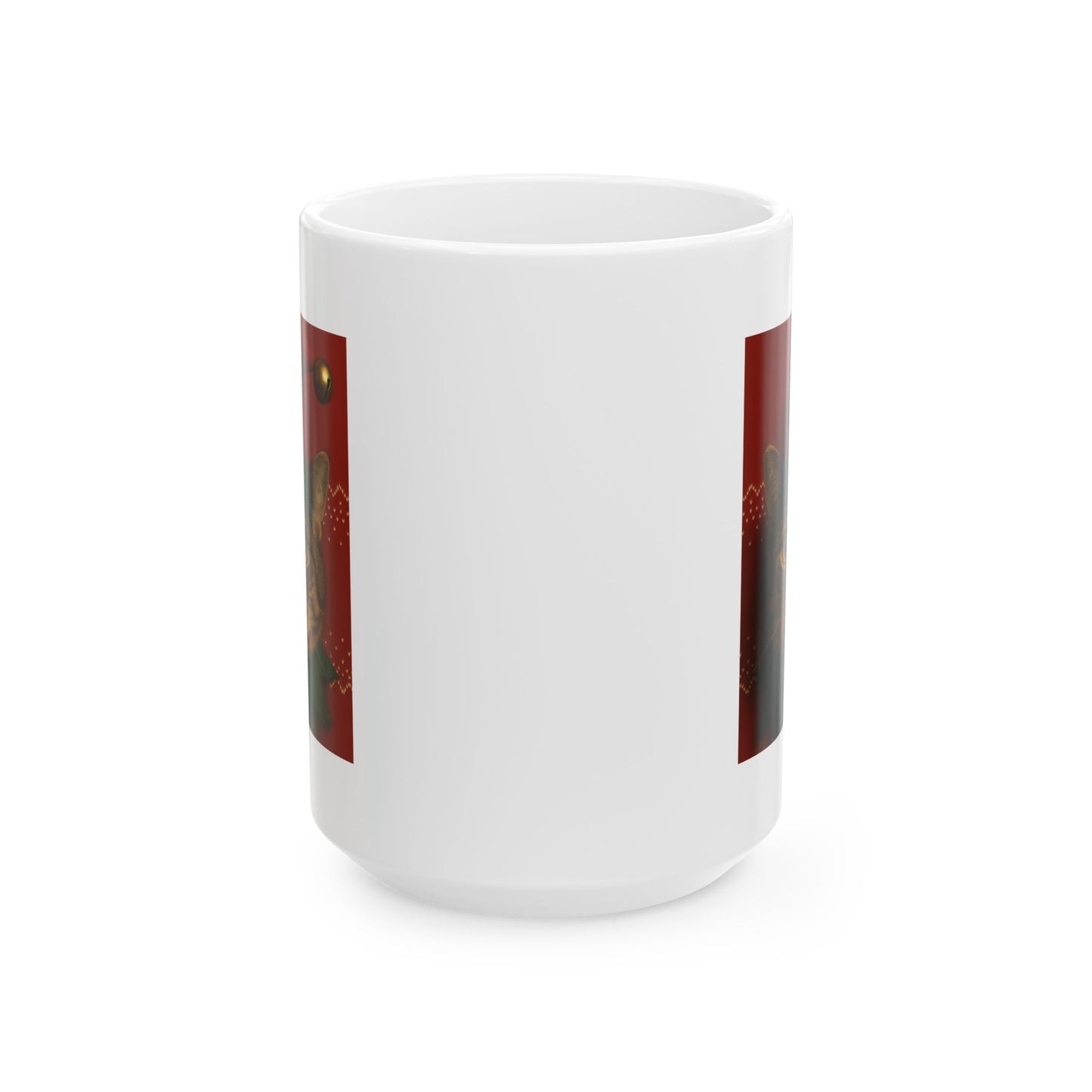 Artistic Ceramic Coffee Mug | Unique Gift for Art Lovers, Home Decor, Office Use, Birthday Present, Holiday Mug - Riff Raff Wear