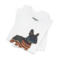 Freedom Crew Frenchie T-Shirt – Patriotic Bulldog Flag Tee