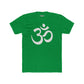 Unisex Cotton Crew Tee - OM od Aum Symbol Spiritual - Riff Raff Wear