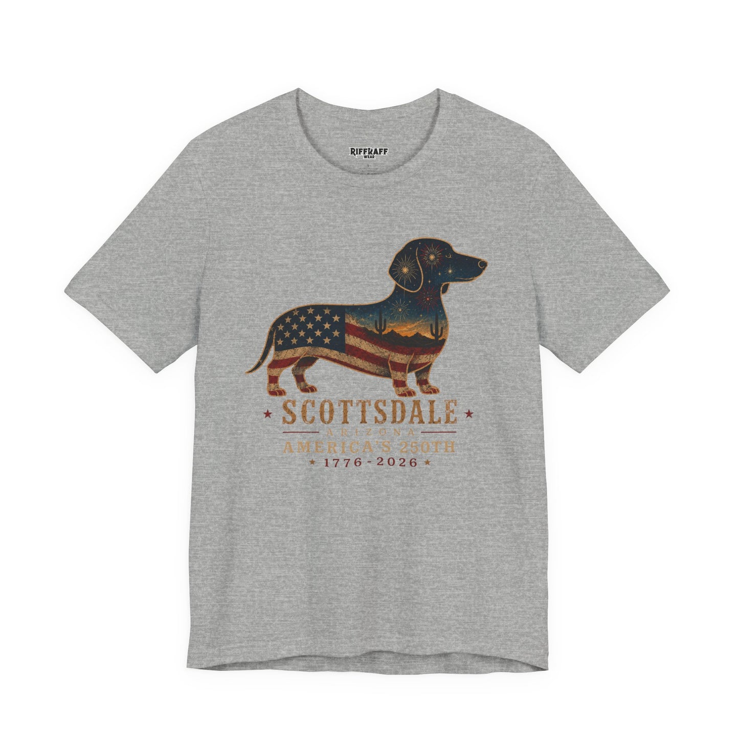 Copy of Freedom Crew Dachshund T-Shirt – Patriotic Dachshund Flag Tee