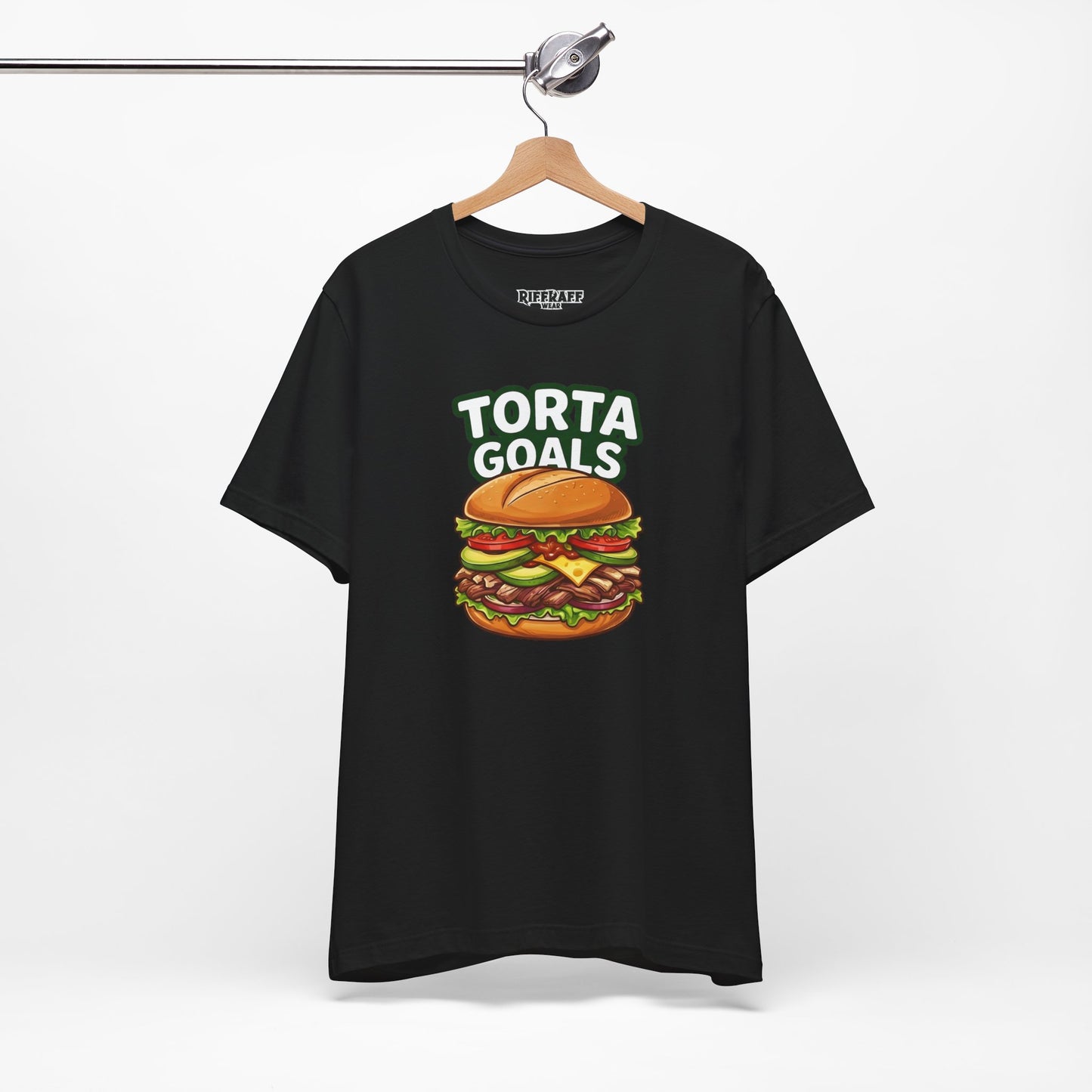 T-Shirt - "Torta Goals" Burger Graphic Tee - Riff Raff Wear