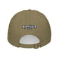 Thunderbolt Embroidered Organic Baseball Cap, Eco-Friendly Hat, Unique  Riff Raff Wear