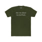 Funny Unisex Cotton Crew Tee - 'Ask Me About My Butthole' - Riff Raff Wear