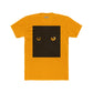 Mystical Cat Eyes Unisex Cotton Crew Tee - Perfect for Cat Lovers - Riff Raff Wear