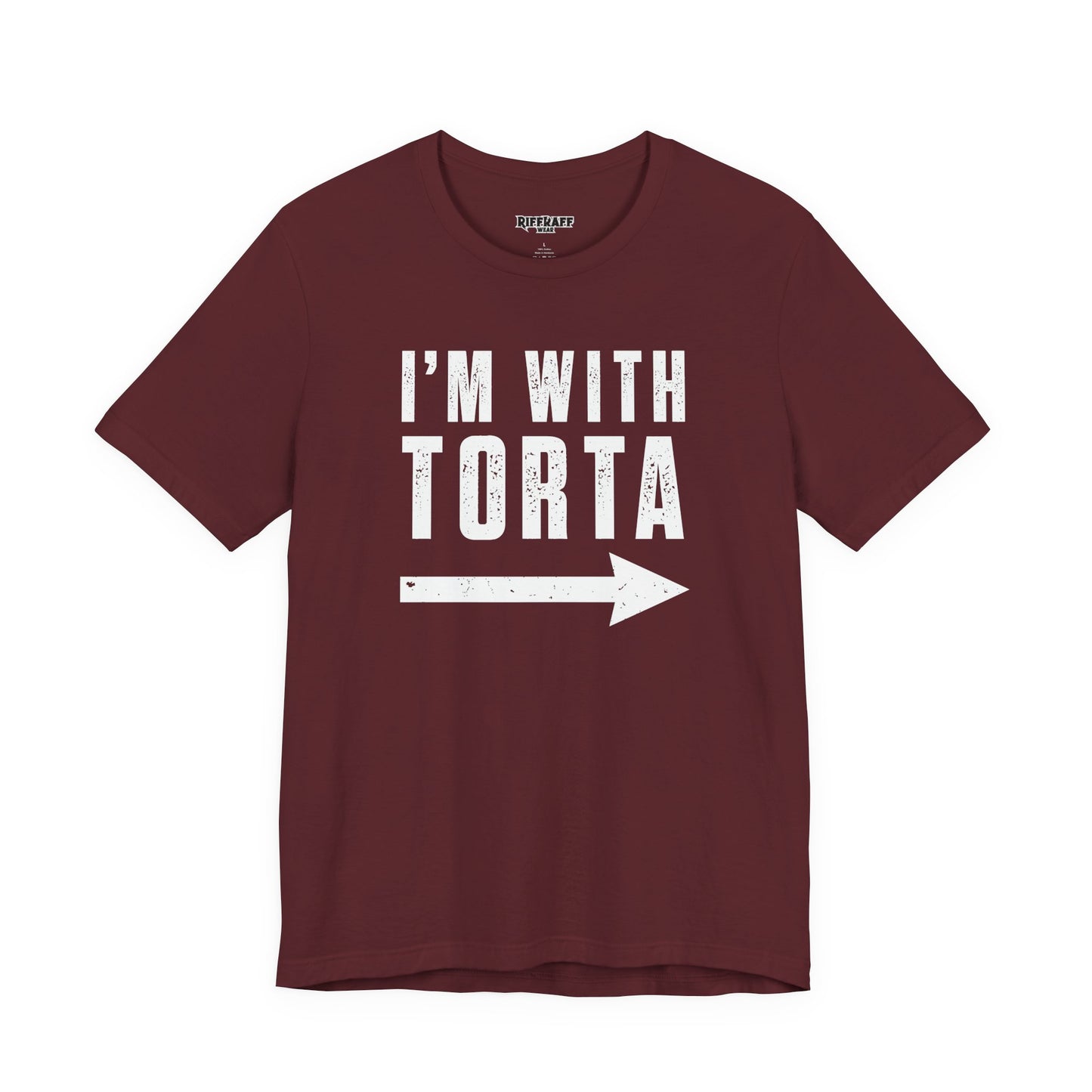 I’m With Torta Arrow Tee - Funny Family/Partner Mexican Food Shirt - Riff Rsff Wear
