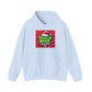 Festive Grinch Mode Hoodie - Cozy Holiday Apparel, Christmas Gift, Unisex Sweatshirt, Fun Winter Wear, Gift for Grinch Lovers - Riff Raff Wear
