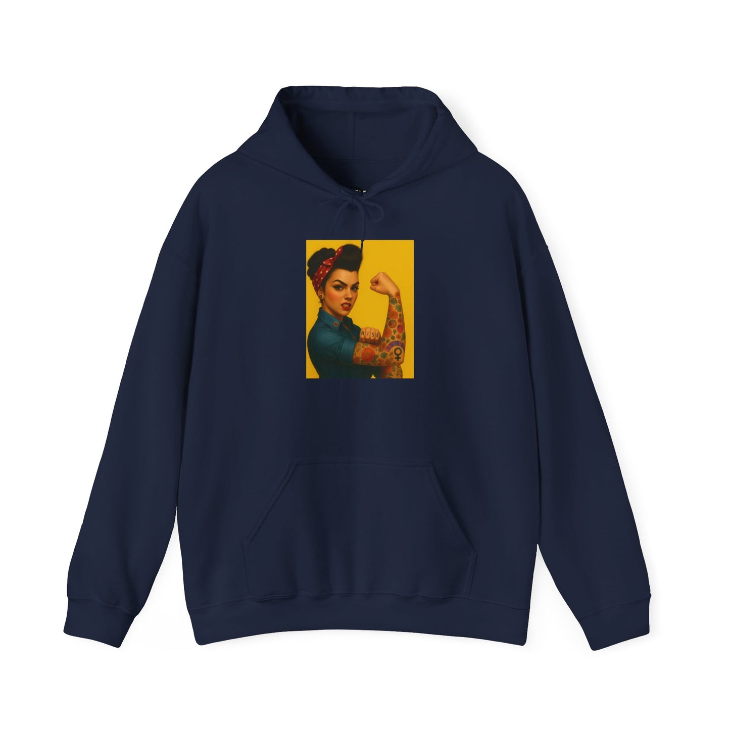 Empowering Feminist Hoodie | Unisex Heavy Blend™ Sweatshirt - Riff Raff Wear