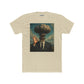 Surrealist Men's Cotton Crew Tee - Explosive Graphic Art - Riff Raff Wear