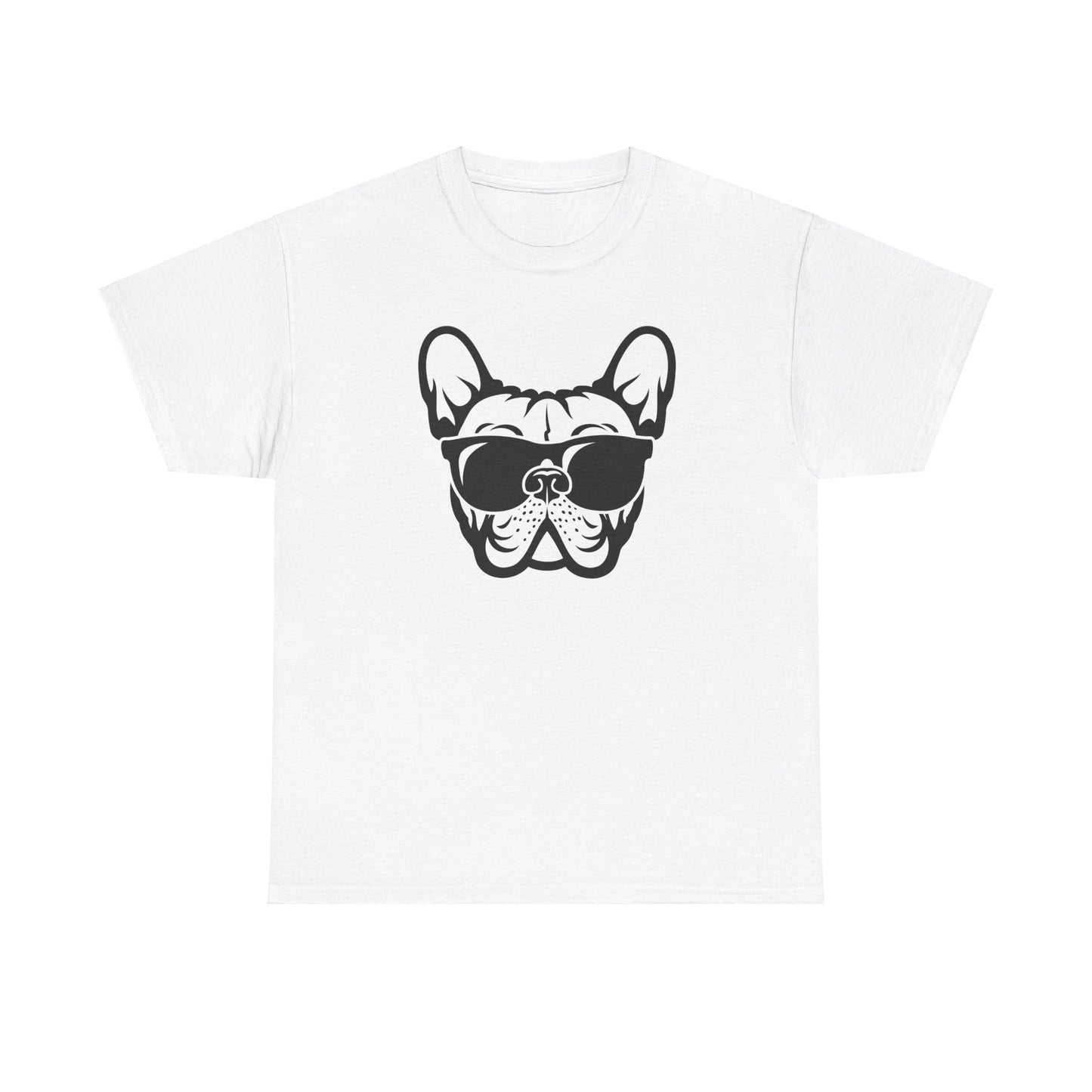 Riff Raff Wear Mr Cool Frenchie Unisex Heavy Cotton Tee