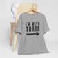 I’m With Torta Arrow Tee - Funny Family/Partner Mexican Food Shirt - Riff Rsff Wear