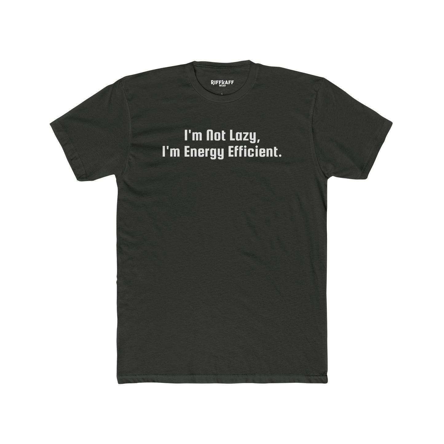 Energy Efficient Unisex Cotton Crew Tee -- Riff Raff Wear