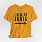 I’m With Torta Arrow Tee - Funny Family/Partner Mexican Food Shirt - Riff Rsff Wear