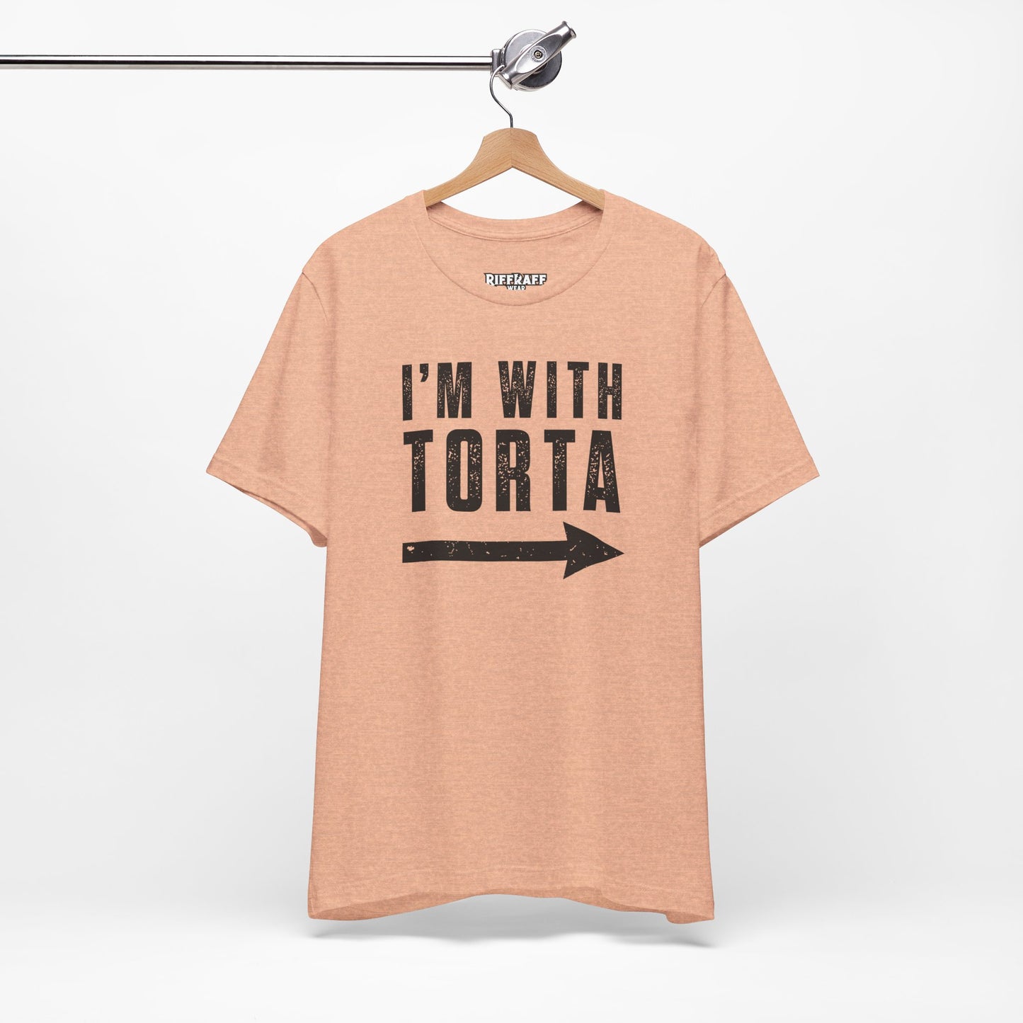 I’m With Torta Arrow Tee - Funny Family/Partner Mexican Food Shirt - Riff Rsff Wear
