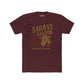 Sad Ass Saloon Unisex Cotton Crew Tee - Chili & Beer Graphic Tee for Fun Nights Out - Riff Raff Wear