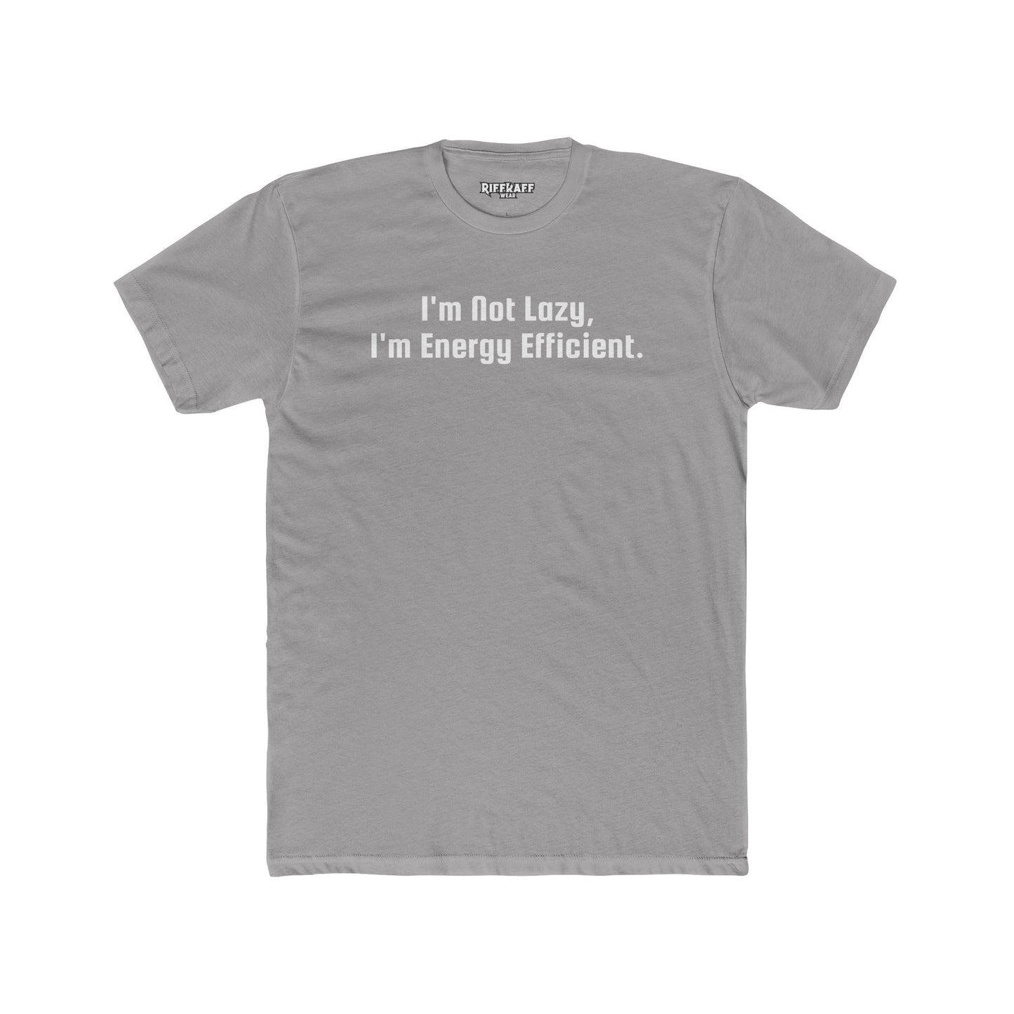 Energy Efficient Unisex Cotton Crew Tee -- Riff Raff Wear