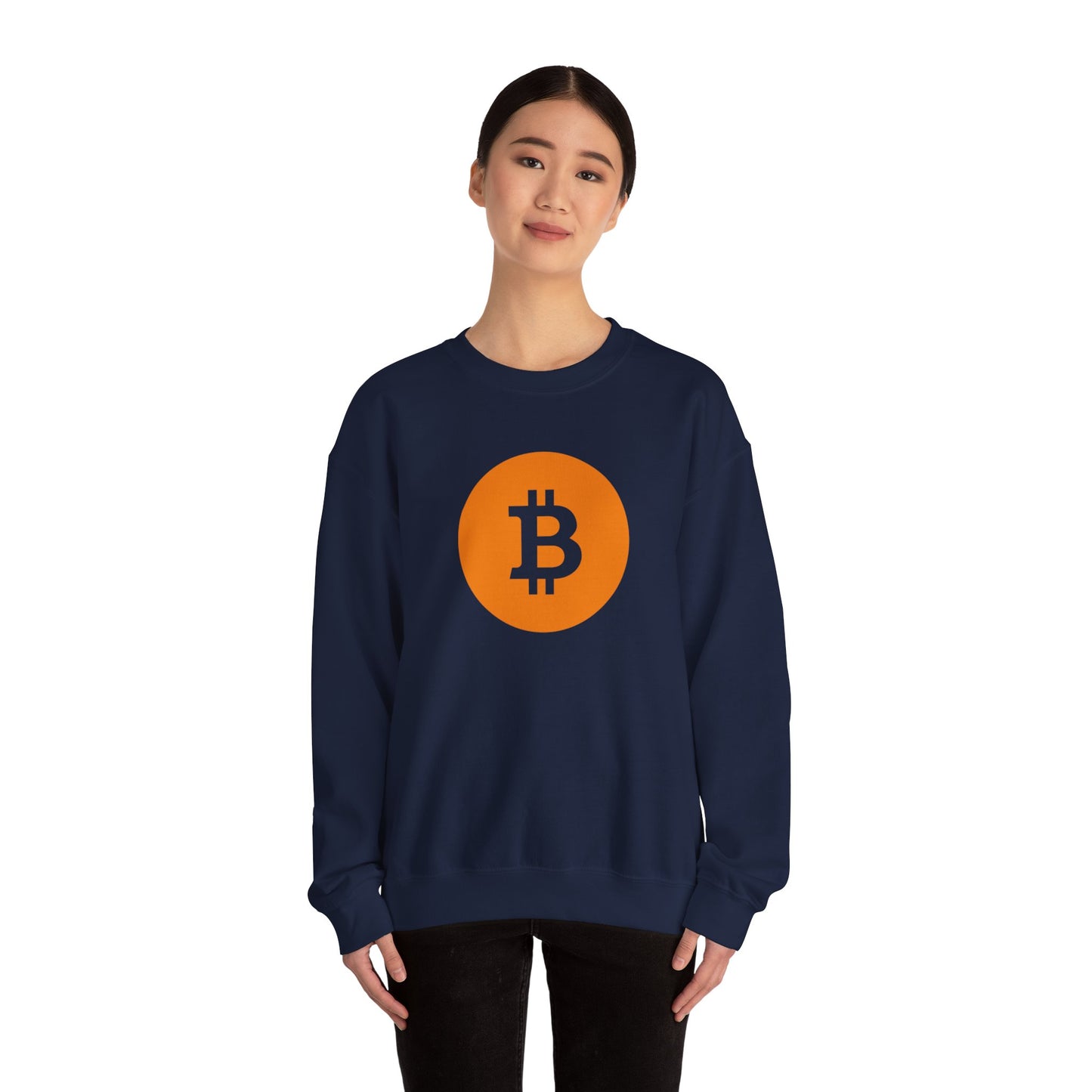 Riff Raff Wear Bitcoin Unisex Heavy Blend™ Crewneck Sweatshirt