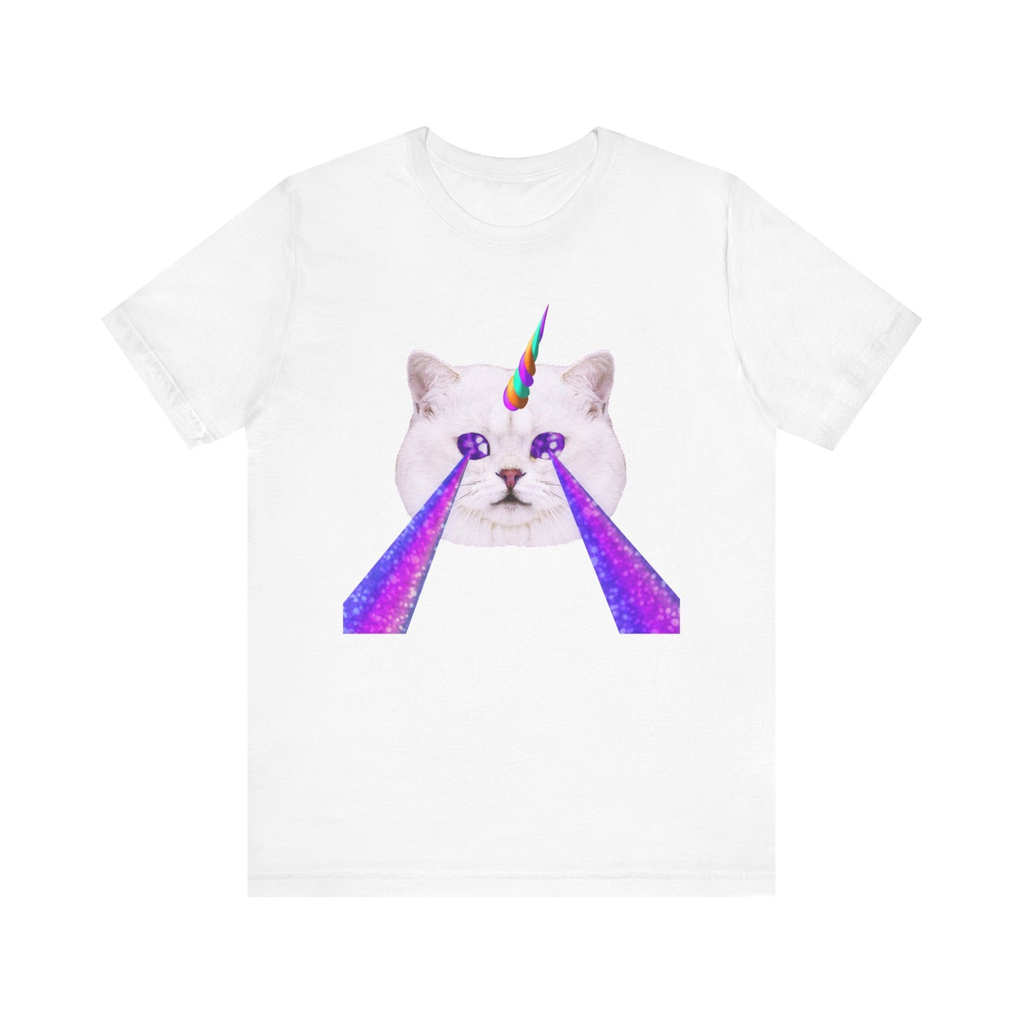 Riff Raff Wear Laser Cat Unisex Jersey Short Sleeve Tee