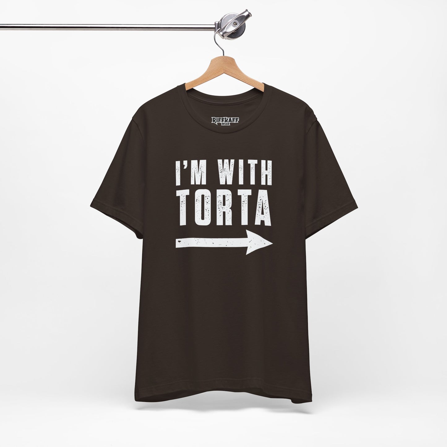 I’m With Torta Arrow Tee - Funny Family/Partner Mexican Food Shirt - Riff Rsff Wear