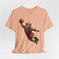 Bulldog Dunk Basketball T‑Shirt, Retro #23 Slam Dunk Graphic Tee