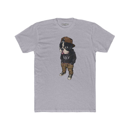 PetNique - Cool Dog Graphic Unisex Cotton Crew Tee - Casual Pet Lover Shirt - Riff Raff Wear