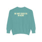 Funny Gator's Bar & Grill Sweatshirt | Unisex Garment-Dyed Crewneck - Riff Raff Wear