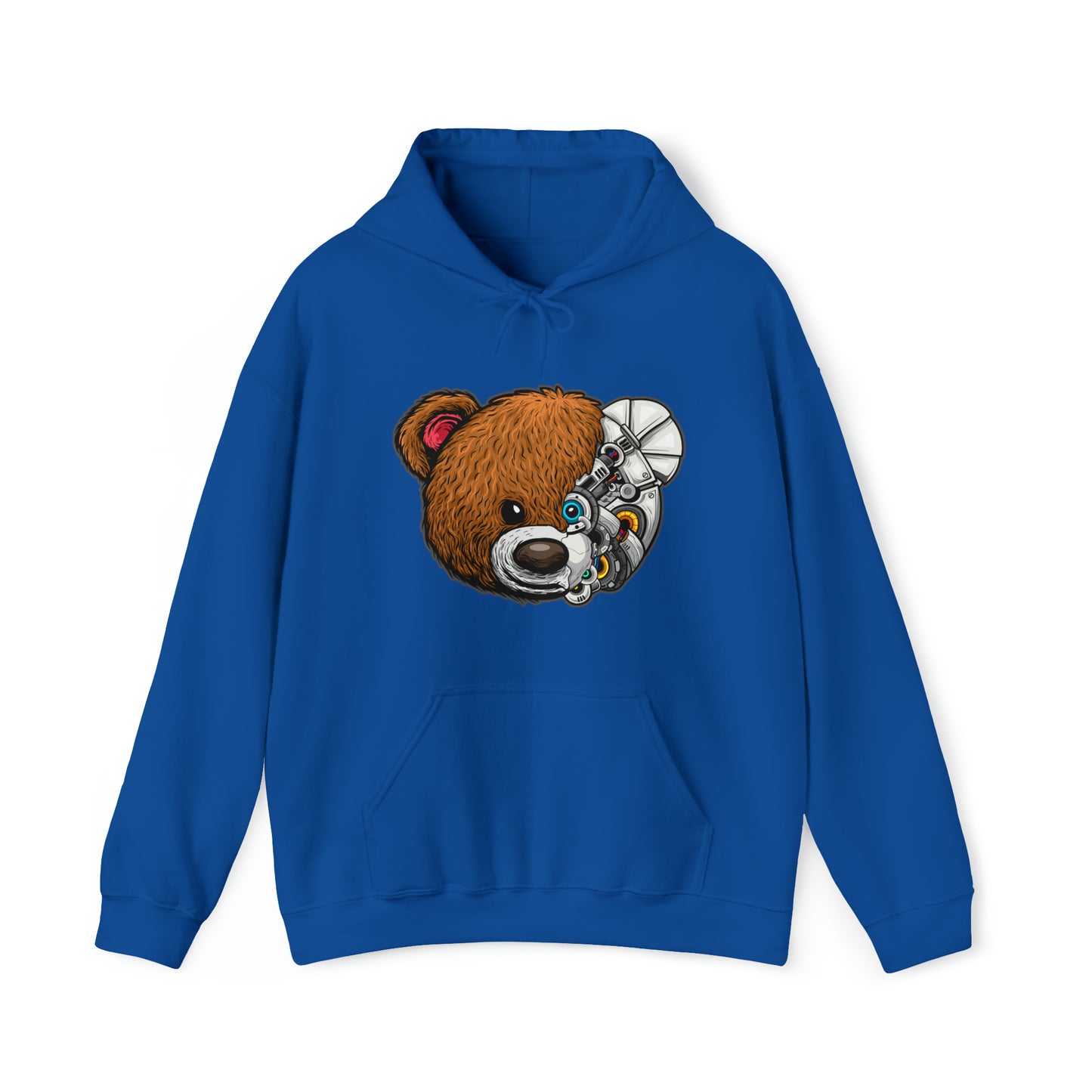 Riff Raff Wear Cyborg Bear Unisex Heavy Blend™ Hooded Sweatshirt