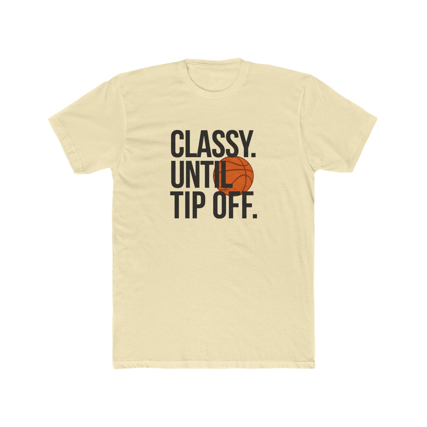 Stylish Basketball Tee - Perfect for Game Day, Sports Fans, and Casual Wear, Gift for Gym Lovers, Unisex Cotton Crew Tee