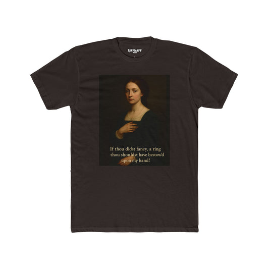 Artistic Unisex Cotton Crew Tee with Quote - Casualwear, Gift for Art Lovers - Riff Raff Wear