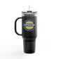 40oz Insulated Travel Mug — Custom Launch Commemorative Tumbler