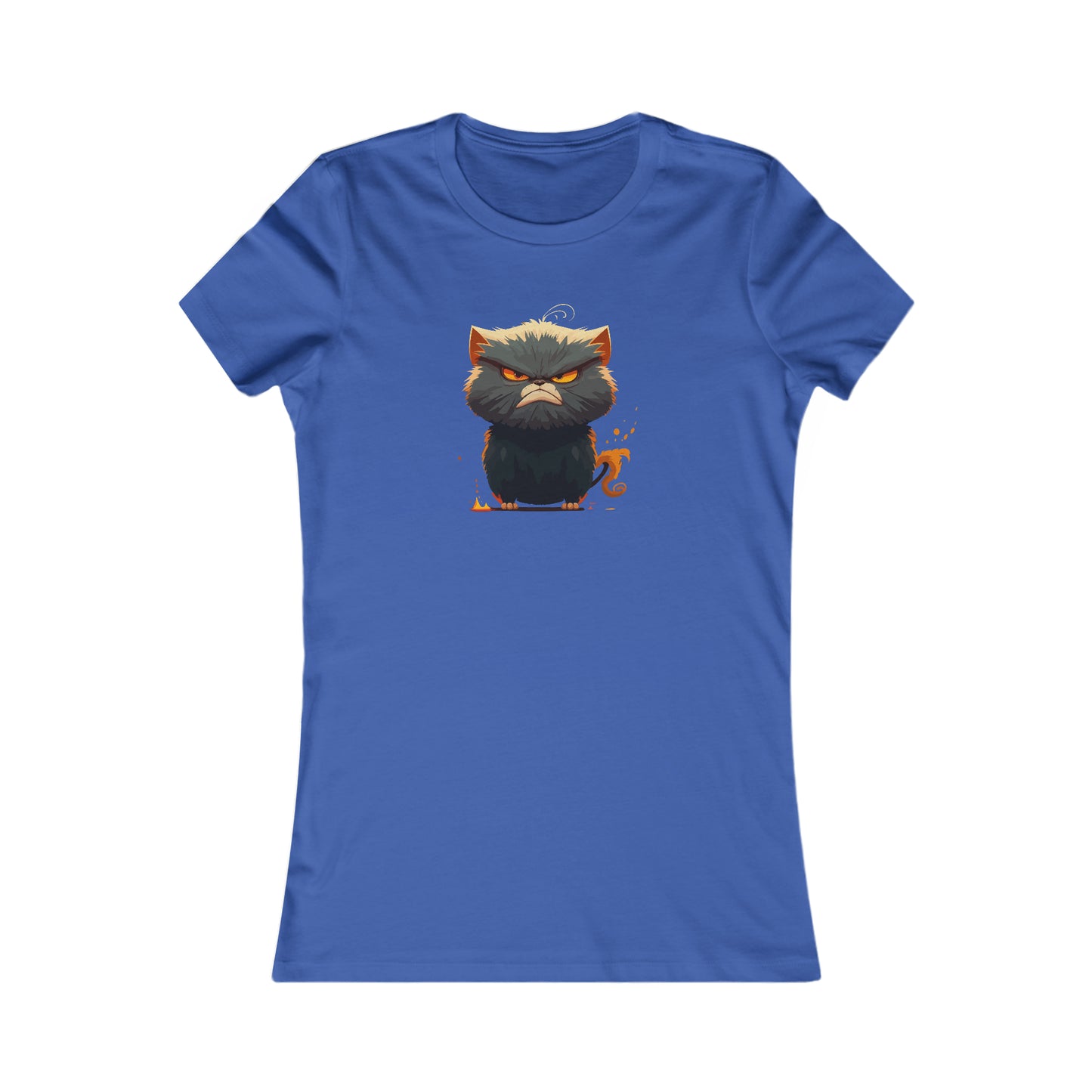 Riff Raff Wear Angry Cat Women's Favorite Tee