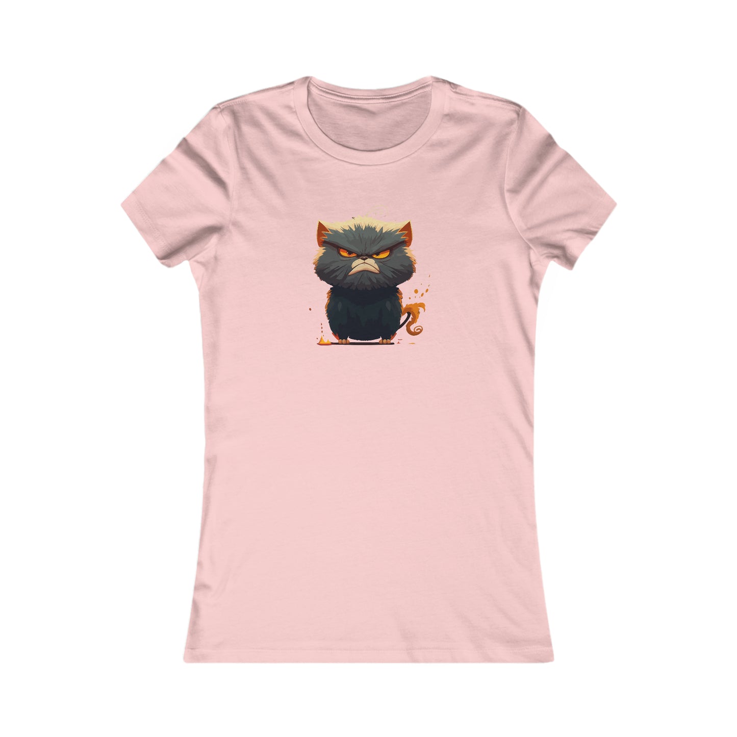 Riff Raff Wear Angry Cat Women's Favorite Tee