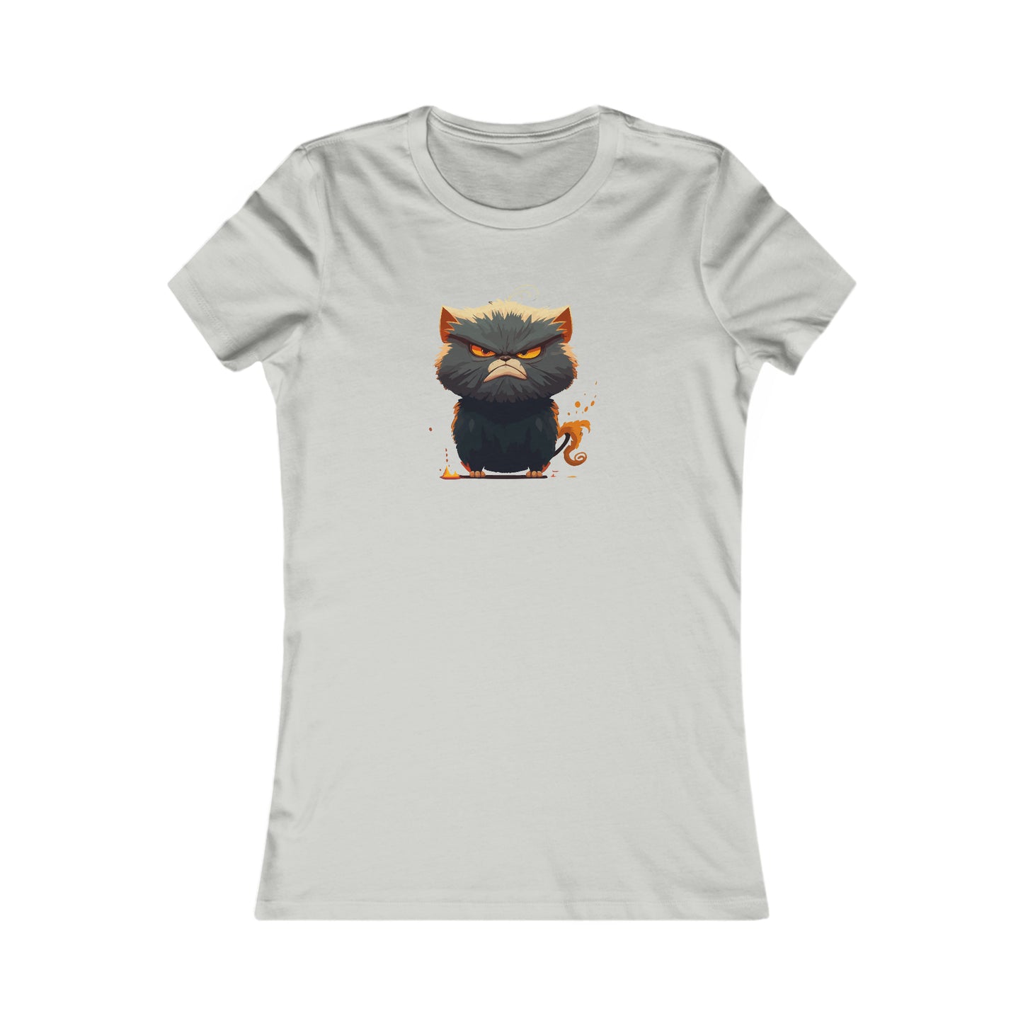 Riff Raff Wear Angry Cat Women's Favorite Tee