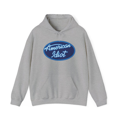 Parody Logo Series - American Idiot Neon Hoodie - Unisex Heavy Blend™ Sweatshirt - Riff Raff Wear