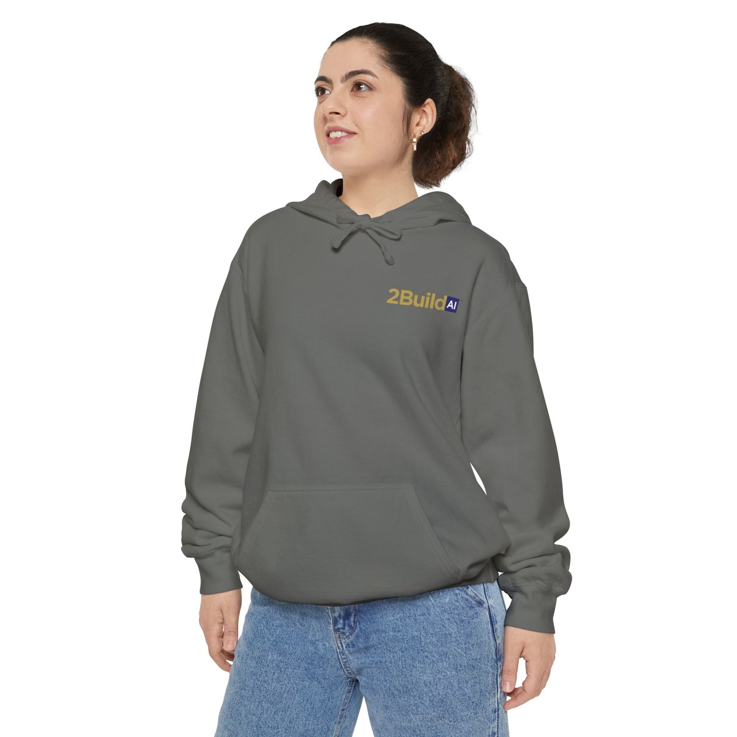 2Build AI - Unisex Garment-Dyed Hoodie
