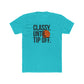 Classy Until Tip Off Unisex Cotton Tee, Basketball Fan Shirt, Sports Apparel, Gift for Him or Her, Casual Wear, Game Day T-Shirt