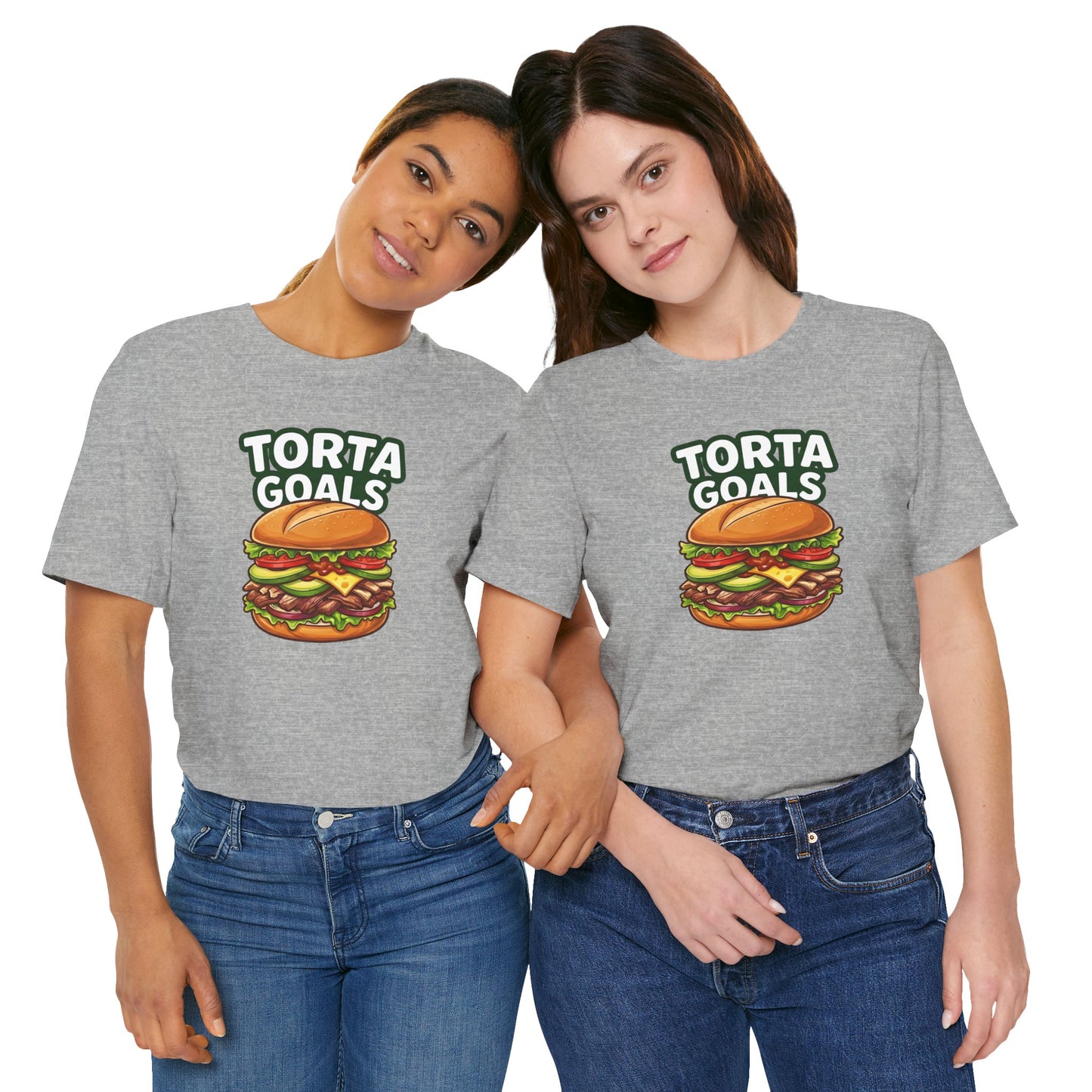 T-Shirt - "Torta Goals" Burger Graphic Tee - Riff Raff Wear