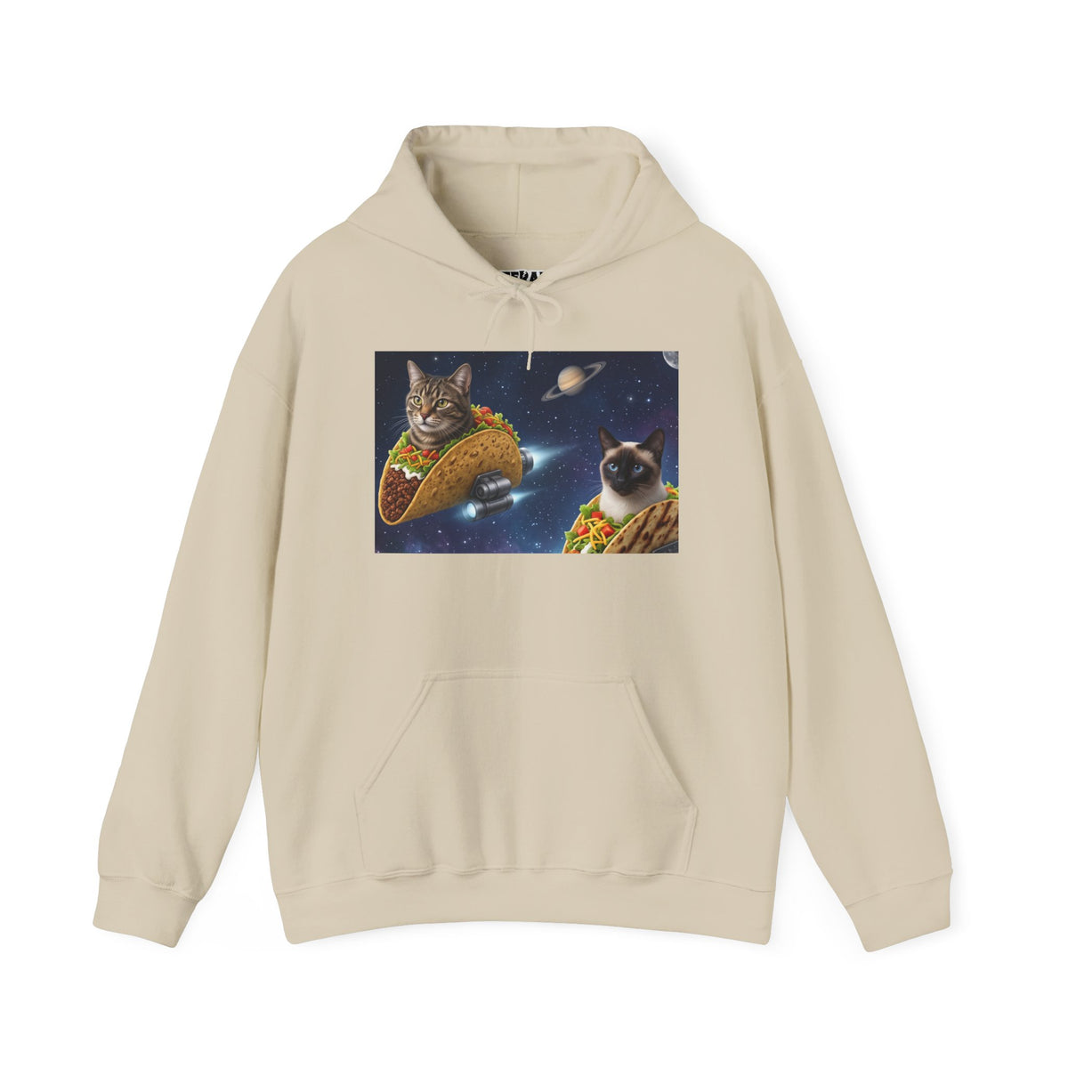 Cat Taco Space Hoodie