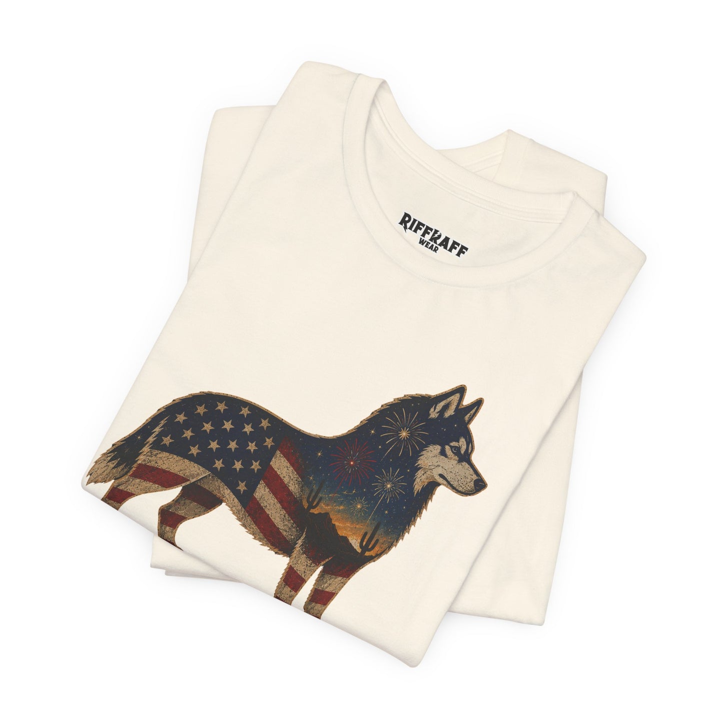 Freedom Crew T-Shirt – Patriotic Husky Flag Tee