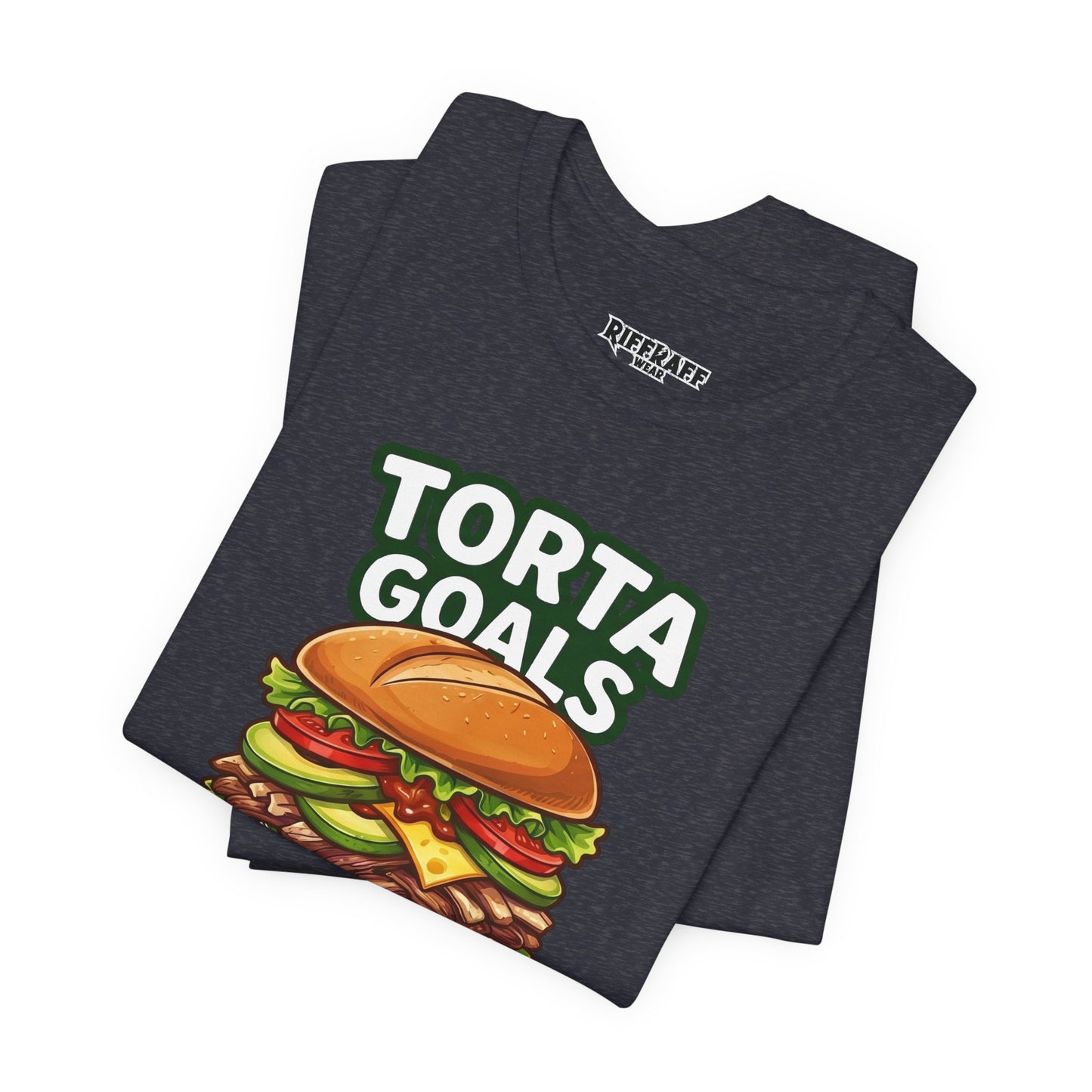 T-Shirt - "Torta Goals" Burger Graphic Tee - Riff Raff Wear